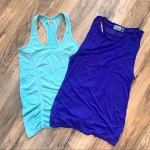 Lot of 2 -Athleta Tank Tops